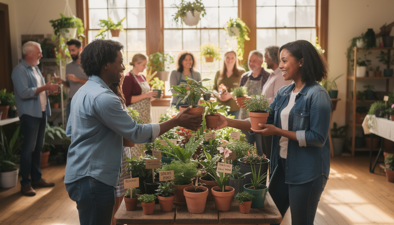 découvrez les foire aux plantes près de chez vous et consultez l'agenda des événements locaux pour les passionnés de jardinage.