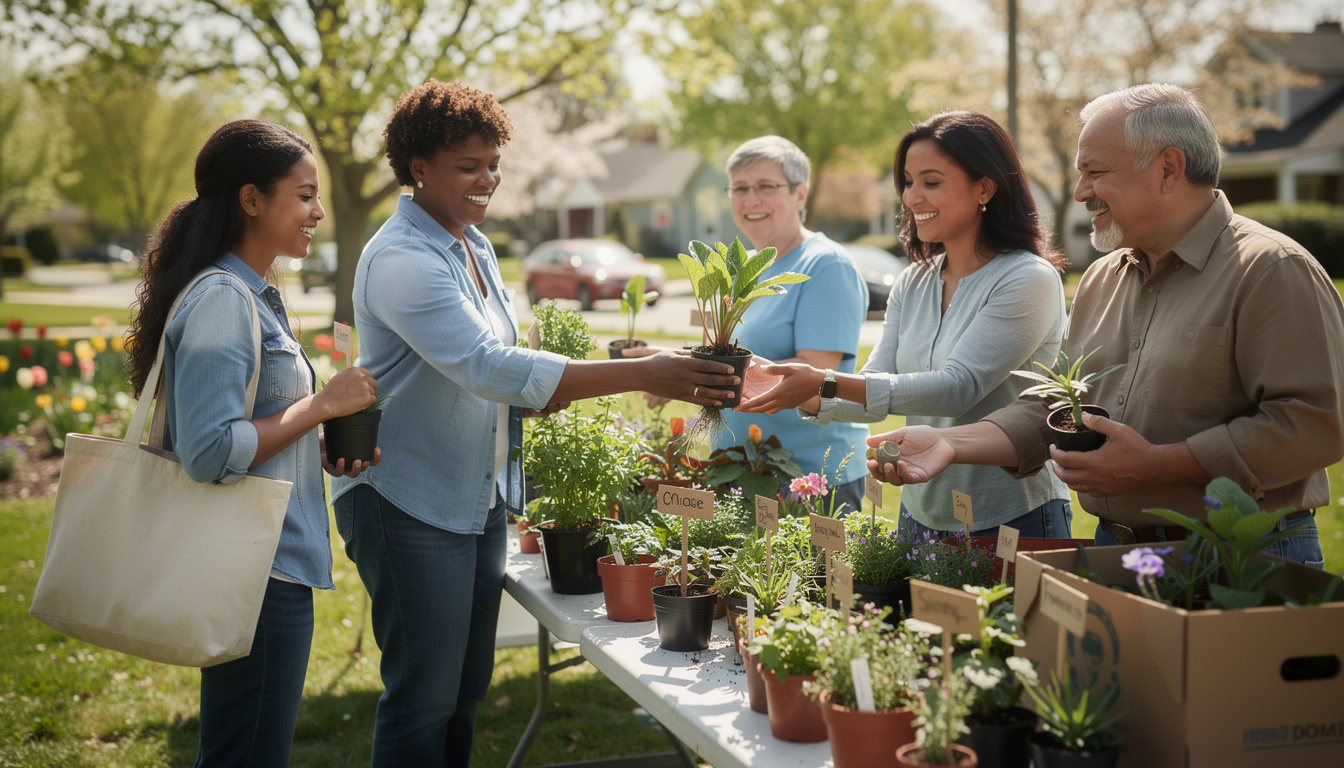 découvrez comment trouver un troc de plantes près de chez vous et échangez vos végétaux avec d'autres passionnés autour de vous.