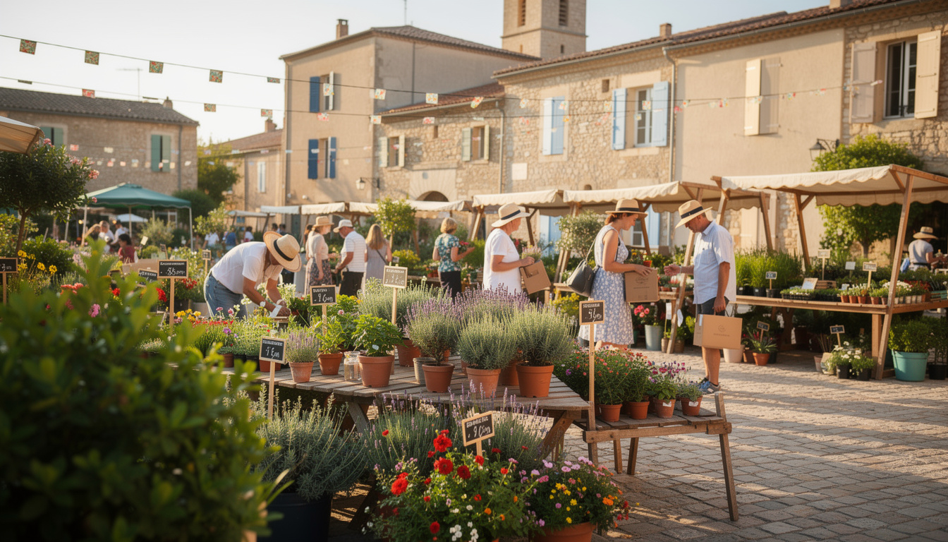 découvrez la foire aux plantes ce dimanche dans le vaucluse : consultez l'agenda des événements locaux et ne manquez rien des activités nature dans la région.