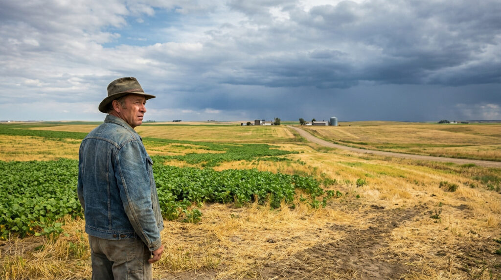 Agricultural landscape affected by Mercosur trade agreement competition