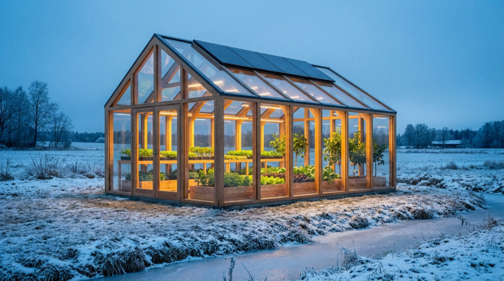 Bouclier thermique en plastique pour isoler une serre en 2026