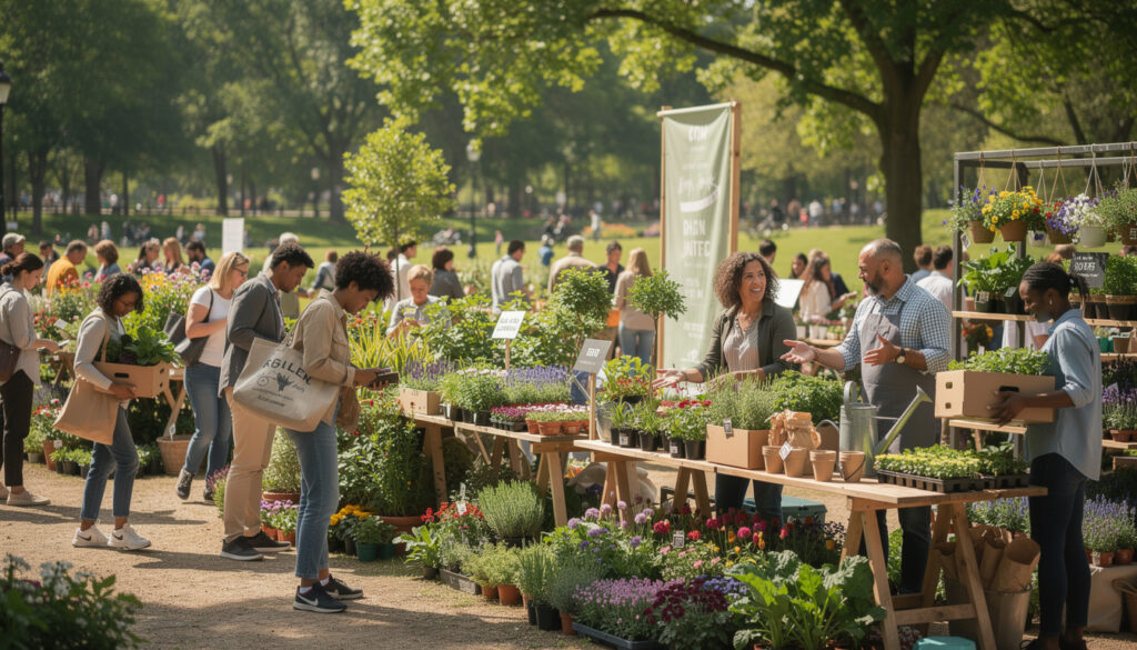 découvrez l'agenda complet des foires aux plants et participez aux événements incontournables pour jardiniers et passionnés de plantes.