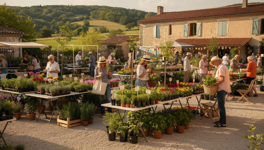 découvrez la foire aux plantes ce dimanche en drôme-ardèche. consultez l'agenda des événements locaux pour ne rien manquer des rendez-vous nature et jardinage dans la région.