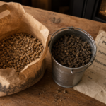 Classement meilleur pellet : granulés sur table