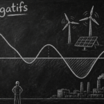 prix négatif électricité graphique courbe sinusoïdale