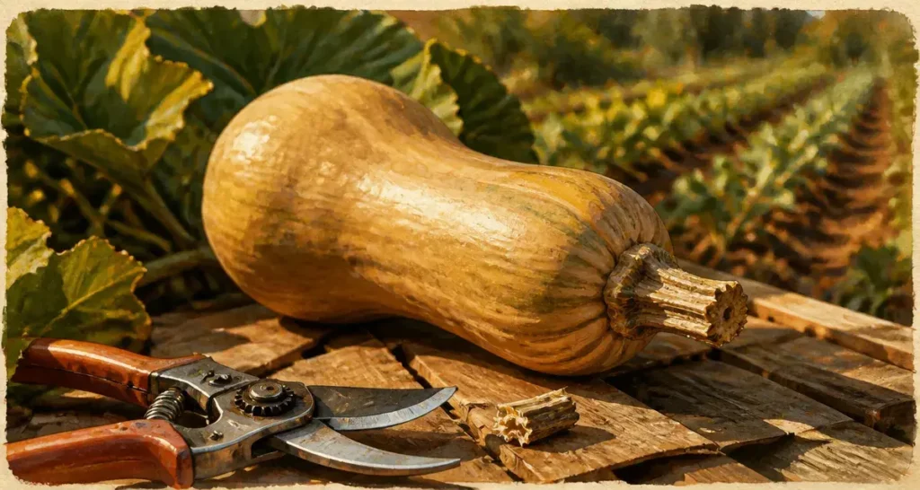 Quand cueillir les butternut : butternut mûre et conservation longue durée