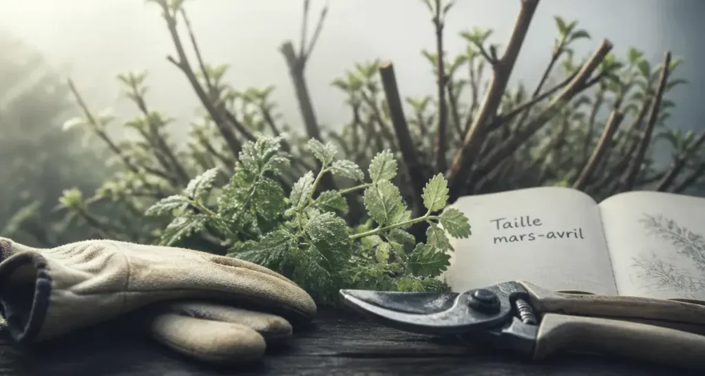 Quand tailler la verveine : taille mars-avril, sécateur désinfecté et nouvelles pousses