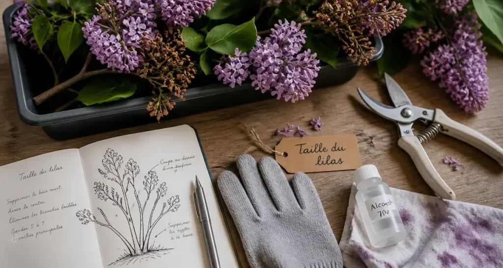 Taille du lilas : branches et outils pour rajeunir et doubler la floraison