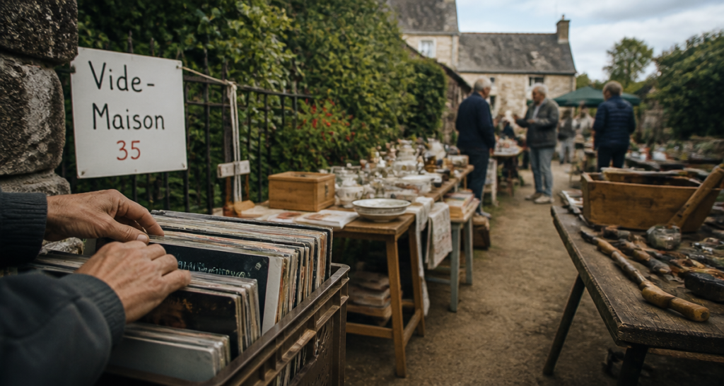 vide maison 35 en Ille-et-Vilaine, objets et ambiance