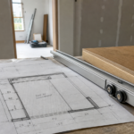Plan porte coulissante : cotes, rails et points de contrôle pour pose