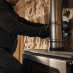 Poele a bois tubage inox : raccordement et bon diamètre pour tirage