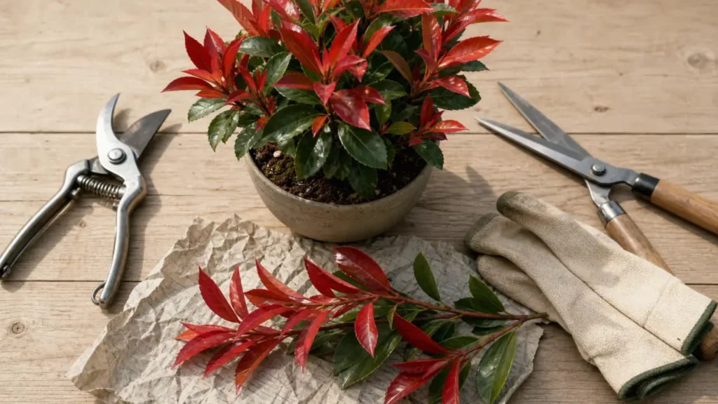 Quand tailler les photinia : après floraison, été, hors gel
