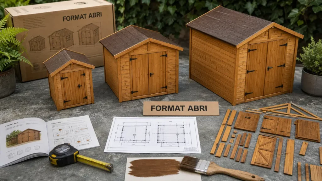 Abri de jardin bois Brico Dépôt : formats et finitions
