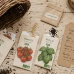 Graines bio pour potager : sachets reproductibles et semis
